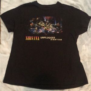 Women’s size large T-shirt. Nirvana